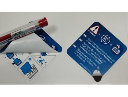 2 layer label